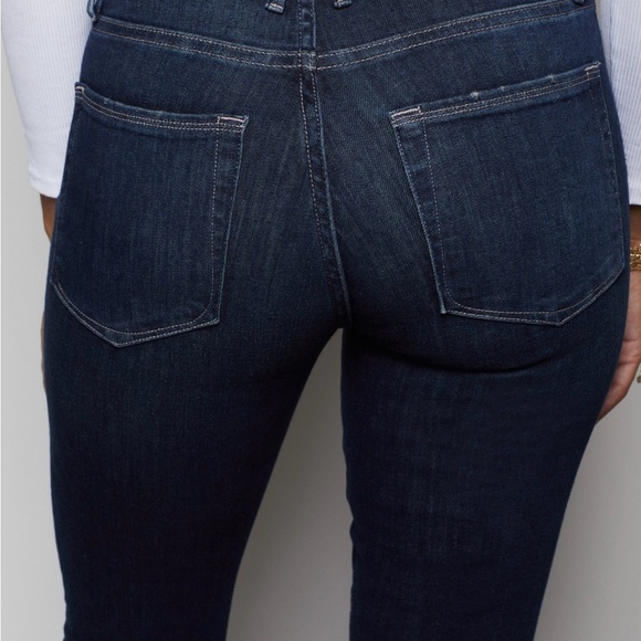 Good American Good Legs Cropped Skinny, Size 2 - Picture 3 of 14